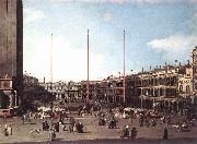 Piazza San Marco, Looking toward San Geminiano df Canaletto