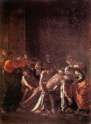 The Raising of Lazarus fg Caravaggio