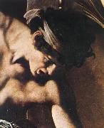 The Martyrdom of St Matthew (detail) f Caravaggio