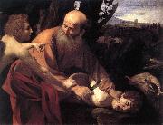The Sacrifice of Isaac fdg Caravaggio