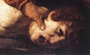 The Sacrifice of Isaac (detail) dsf Caravaggio