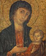 The Madonna in Majesty (detail) fgjg Cimabue