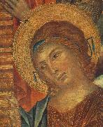 The Madonna in Majesty (detail) dfg Cimabue