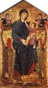 Madonna Enthroned with the Child and Two Angels dfg Cimabue