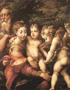 Rest on the Flight to Egypt ag PARMIGIANINO