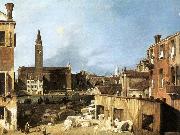 The Stonemason-s Yard Canaletto