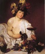 The young Bacchus Caravaggio