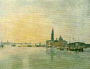 venice san giorgio maggiore from the dogana J.M.W.Turner