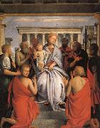 Madonna and Child with Eight Saints BRAMANTINO