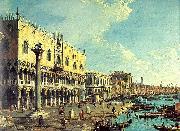 Riva degli Schiavoni- Looking East Canaletto