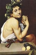 The young Bacchus (mk08) Caravaggio