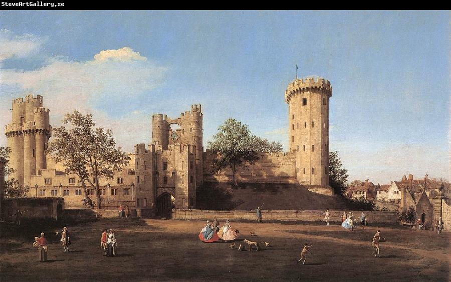 Canaletto Warwick Castle: the East Front df