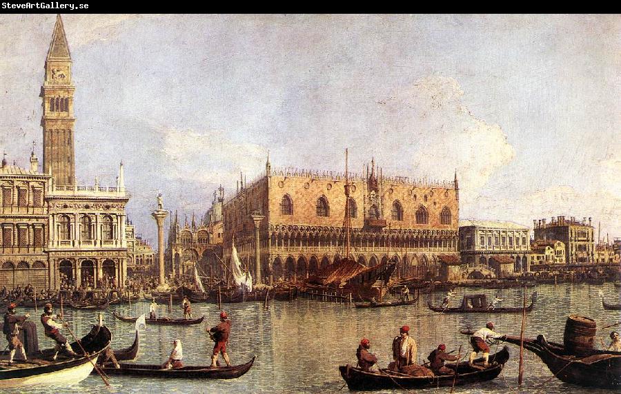 Canaletto Palazzo Ducale and the Piazza di San Marco