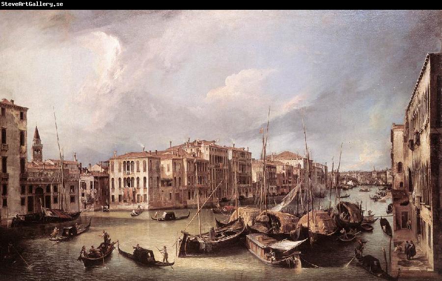 Canaletto Grand Canal: Looking North-East toward the Rialto Bridge ffg