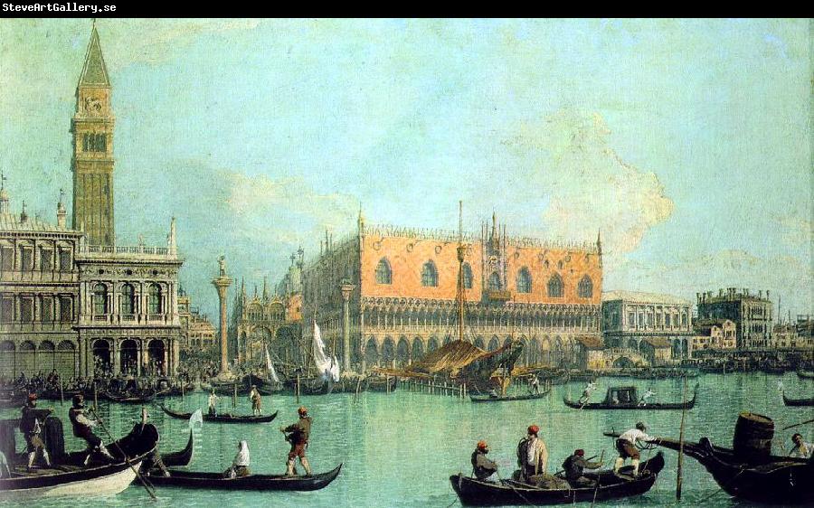 Canaletto Veduta del Palazzo Ducale