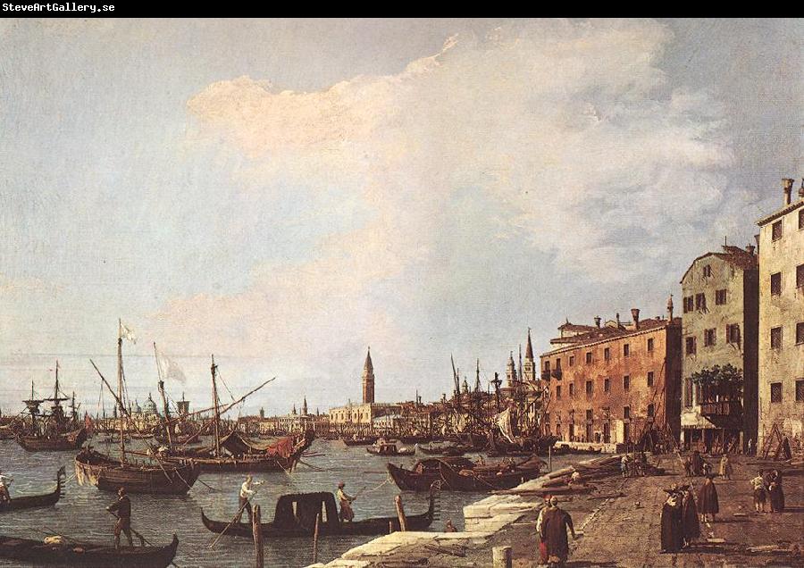 Canaletto Riva degli Schiavoni - west side dfg