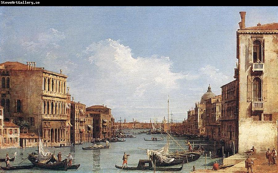 Canaletto The Grand Canal from Campo S. Vio towards the Bacino fdg