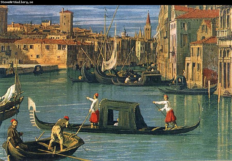 Canaletto The Grand Canal and the Church of the Salute (detail) ffg