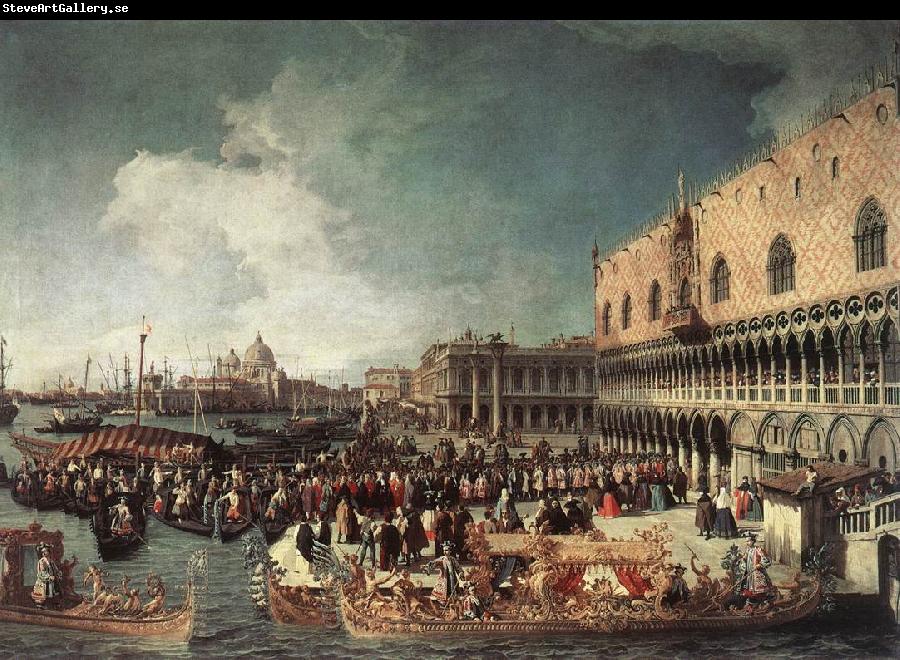 Canaletto Reception of the Ambassador in the Doge s Palace