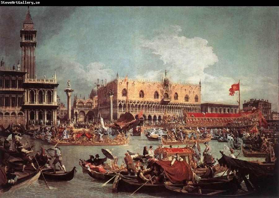 Canaletto The Bucintoro Returning to the Molo on Ascension Day fg