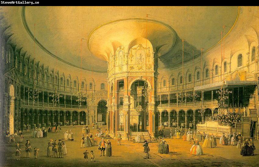 Canaletto Ranelagh, the Interior of the Rotunda