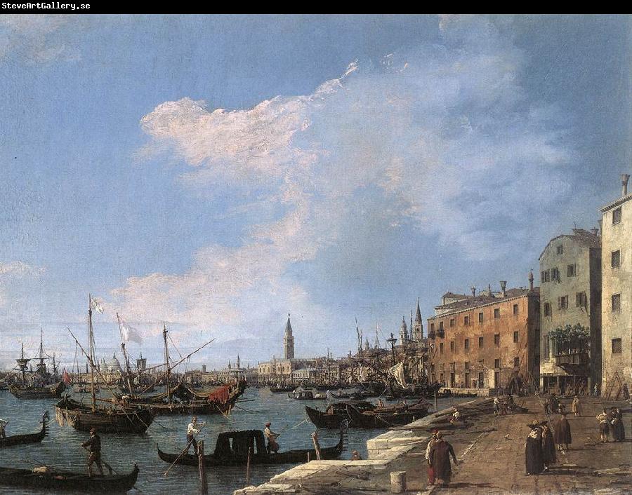 Canaletto The Riva degli Schiavoni f