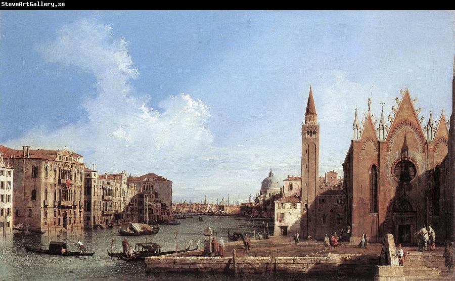 Canaletto Grand Canal: from Santa Maria della Carit to the Bacino di San Marco d