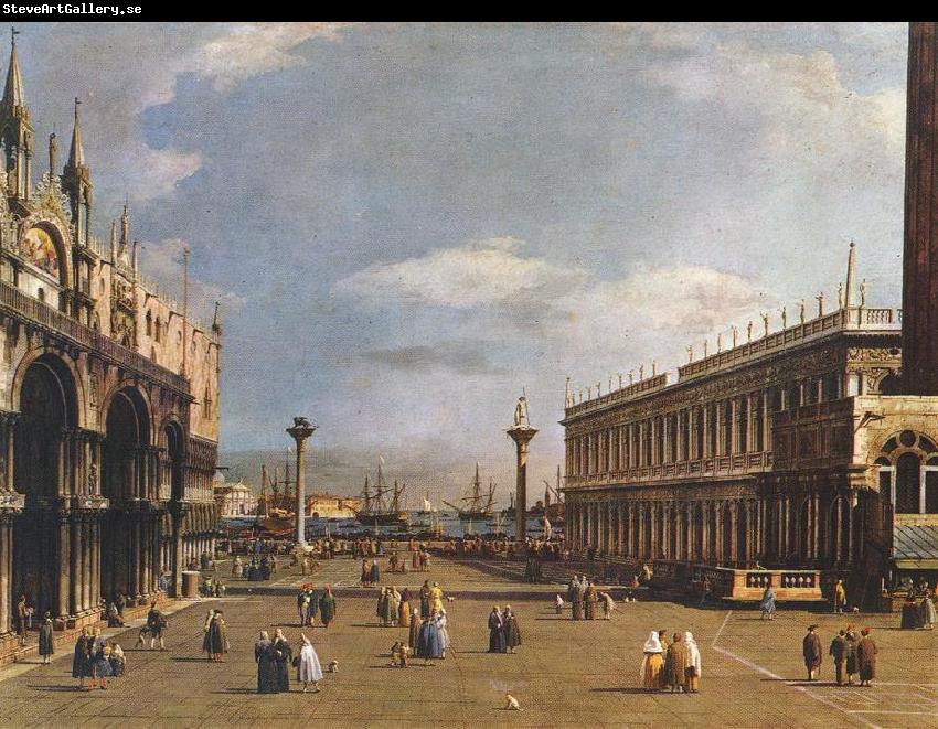 Canaletto The Piazzetta g