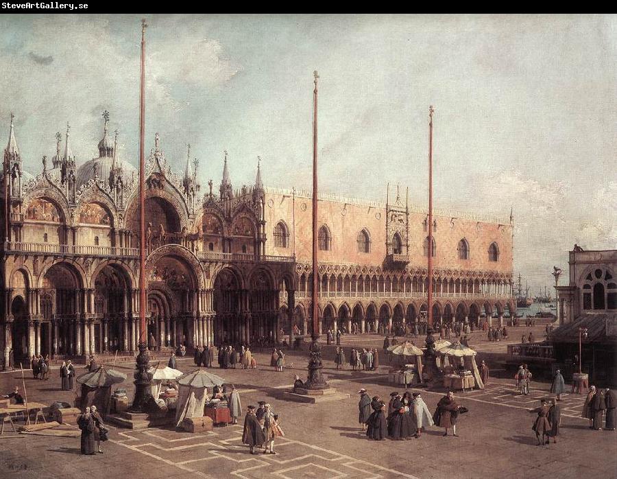 Canaletto Piazza San Marco: Looking South-East