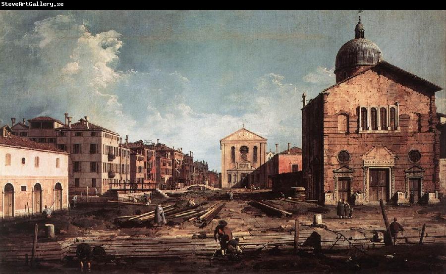 Canaletto View of San Giuseppe di Castello d