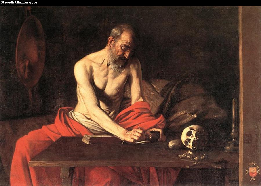 Caravaggio St Jerome dsf