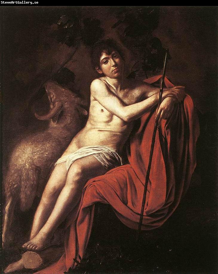 Caravaggio St John the Baptist fdg