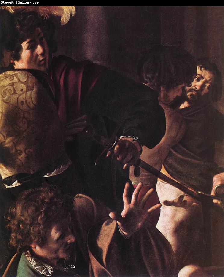 Caravaggio The Martyrdom of St Matthew (detail) fg