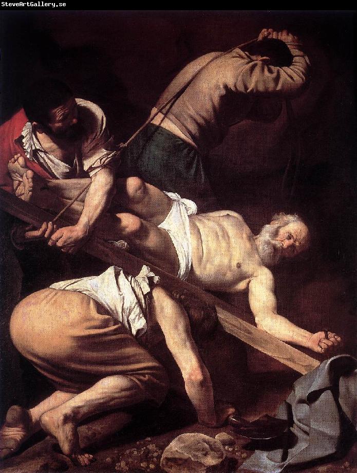 Caravaggio The Crucifixion of Saint Peter  fd