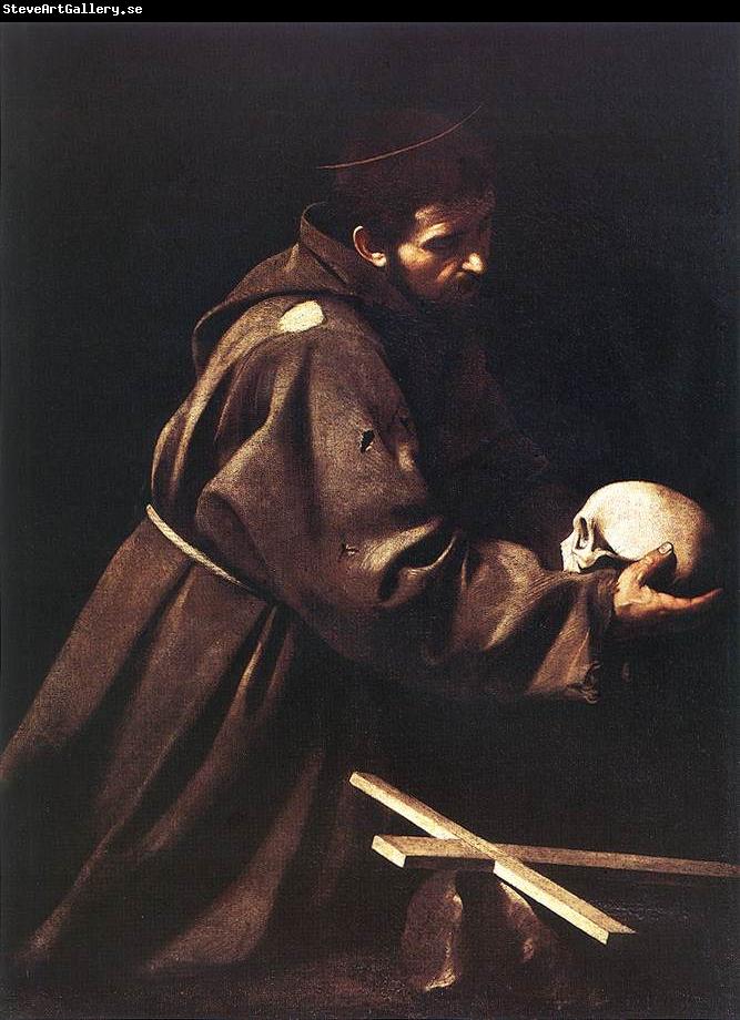 Caravaggio St Francis dfgd