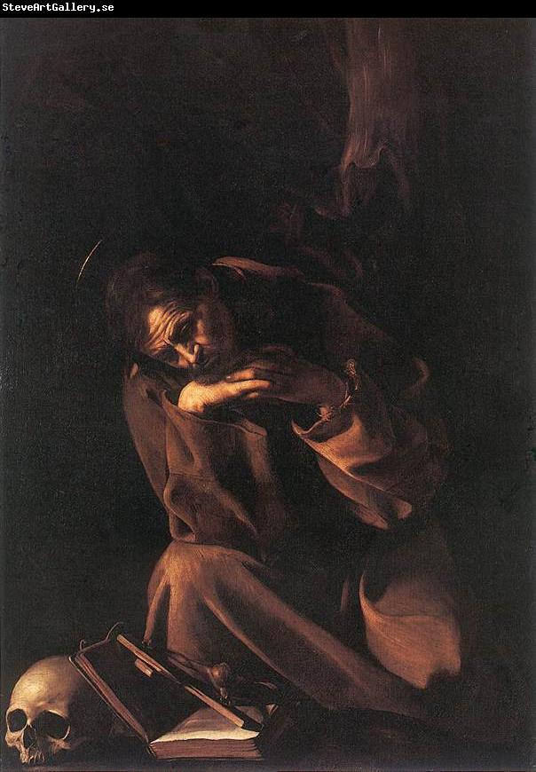 Caravaggio St Francis g