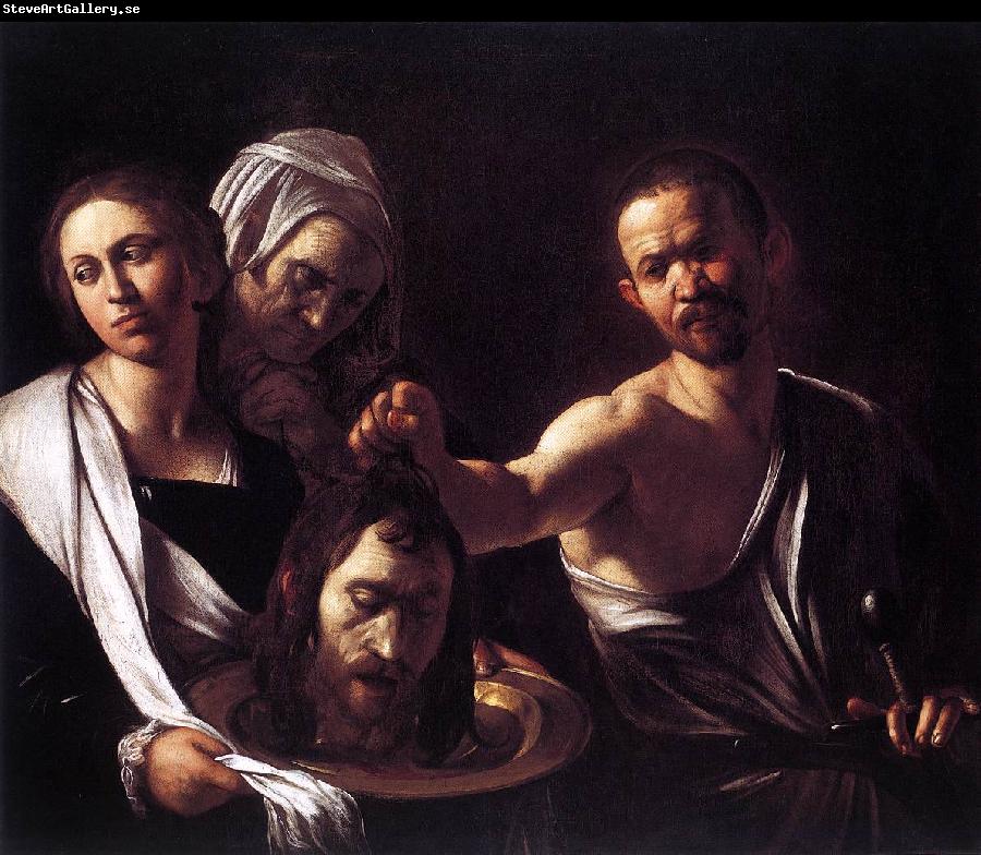 Caravaggio Salome with the Head of St John the Baptist fg