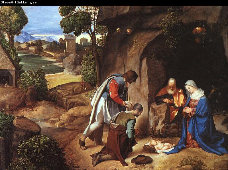 Giorgione The Adoration of the Shepherds