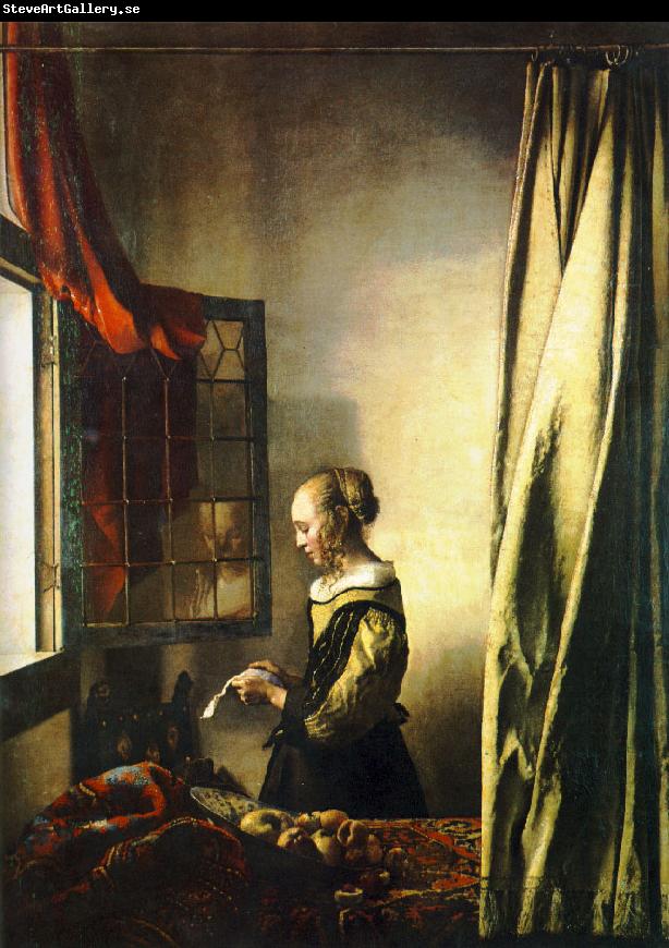 JanVermeer Girl Reading a Letter at an Open Window