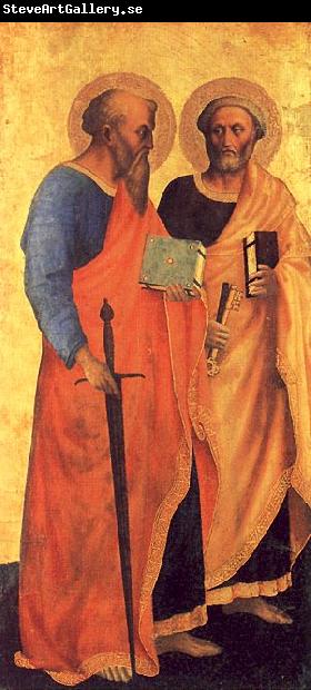 Masolino Saint Peter and Saint Paul
