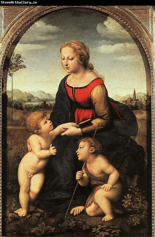 Raphael The Virgin and Child with John the Baptist