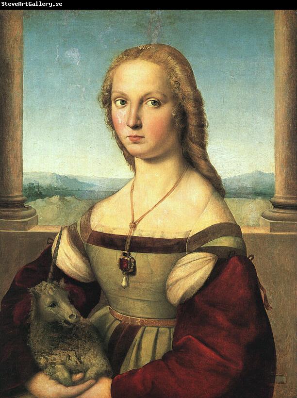 Raphael The Woman with the Unicorn