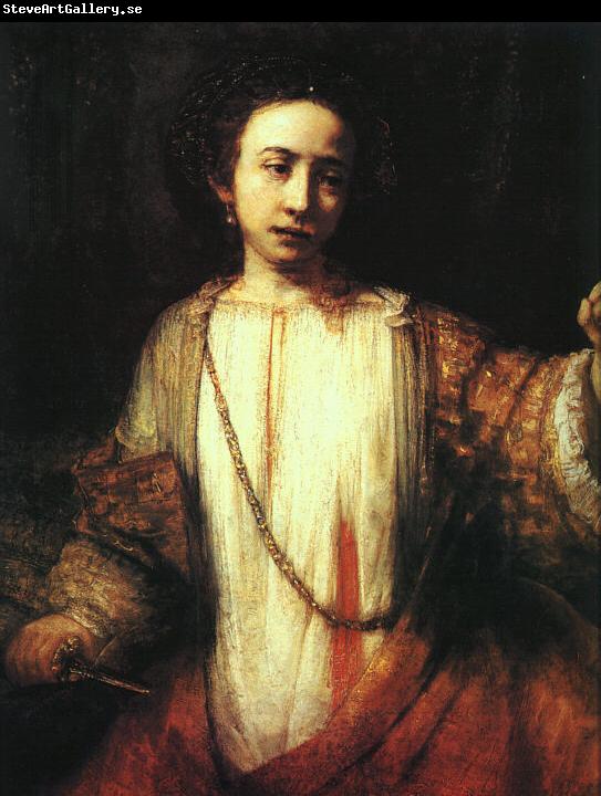 Rembrandt Lucretia