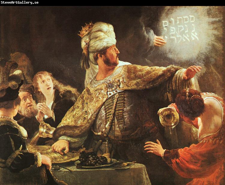 Rembrandt Belshazzar's Feast