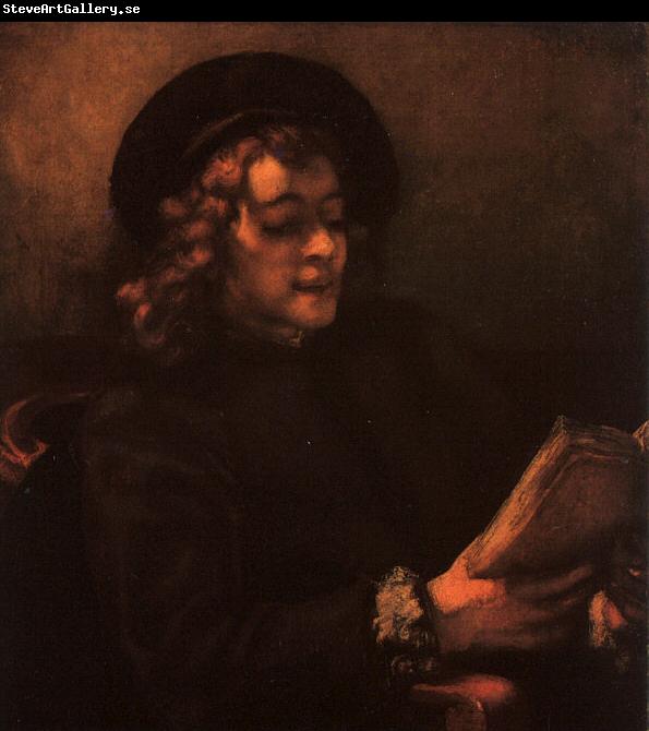 Rembrandt Portrait of Titus