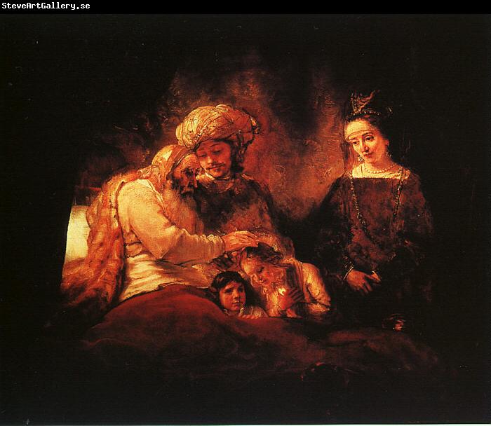 Rembrandt Jacob's Blessing