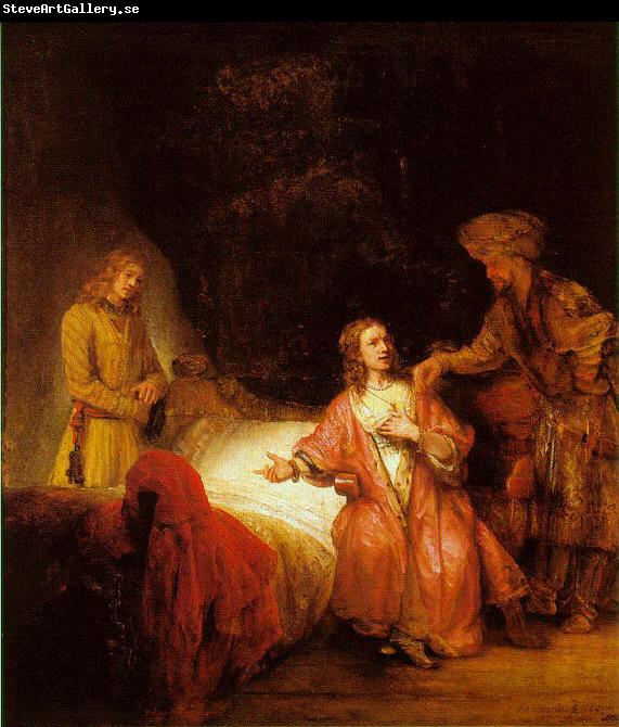 Rembrandt Joseph Accused by Potiphar's Wife