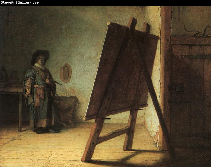 Rembrandt Artist in his Studio