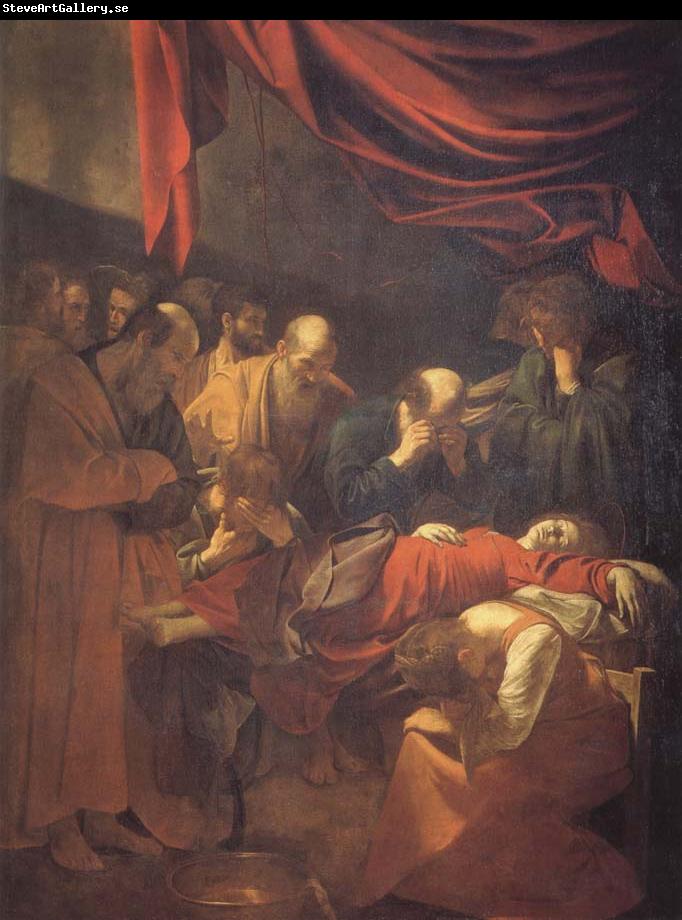 Caravaggio the death of the virgin