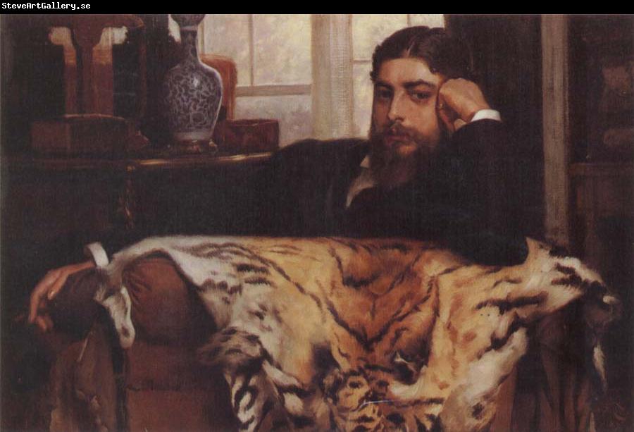 J.J.Tissot Portrait of a Gentleman